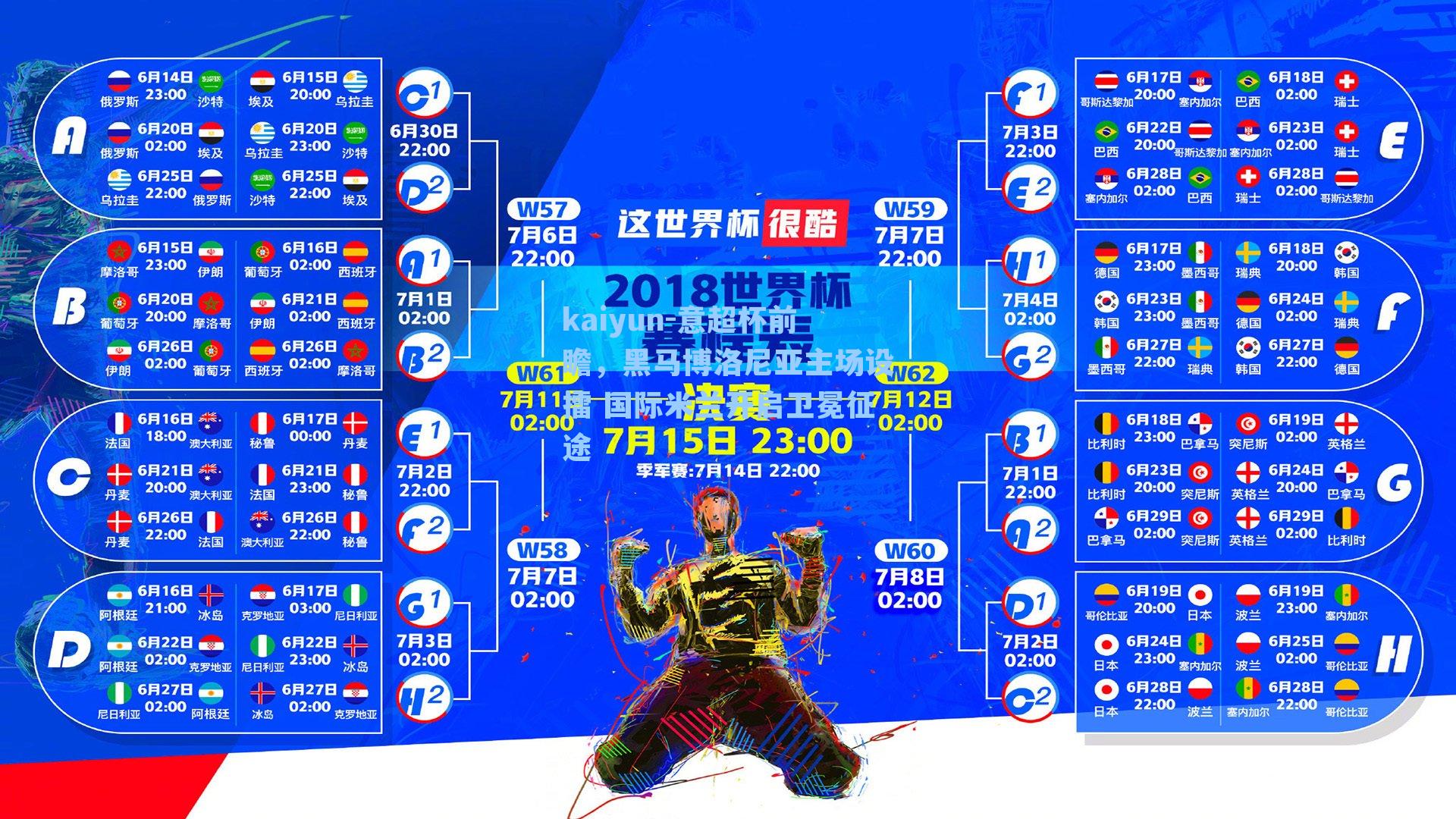 kaiyun-意超杯前瞻，黑马博洛尼亚主场设擂 国际米兰开启卫冕征途